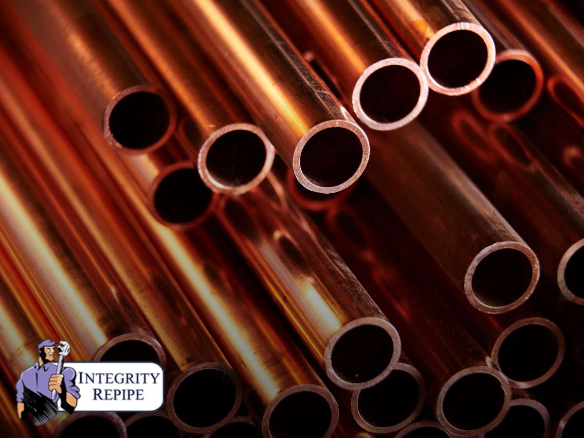 Copper piping in California
