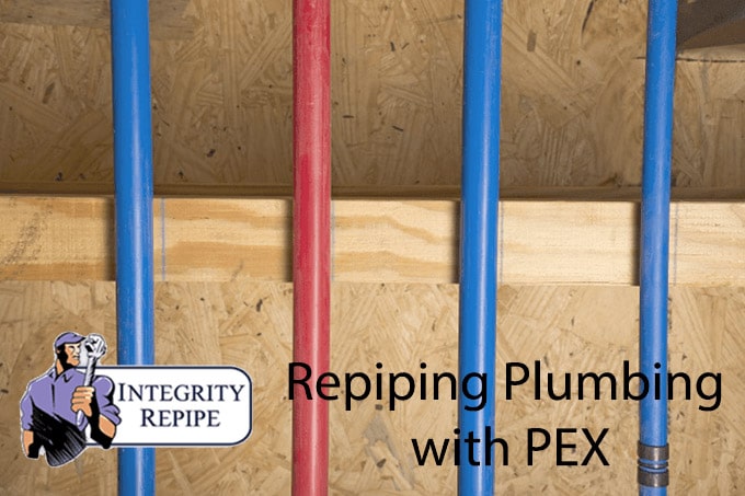 PEX repiping company in california