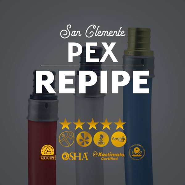Home PEX Repipe Services Near San Clemente | Integrity Repipe