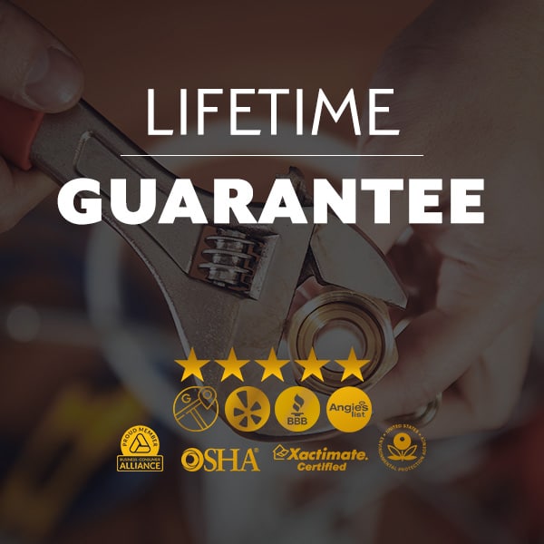Lifetime Guarantee Plumbing & Repiping Company Transferable Plumbing