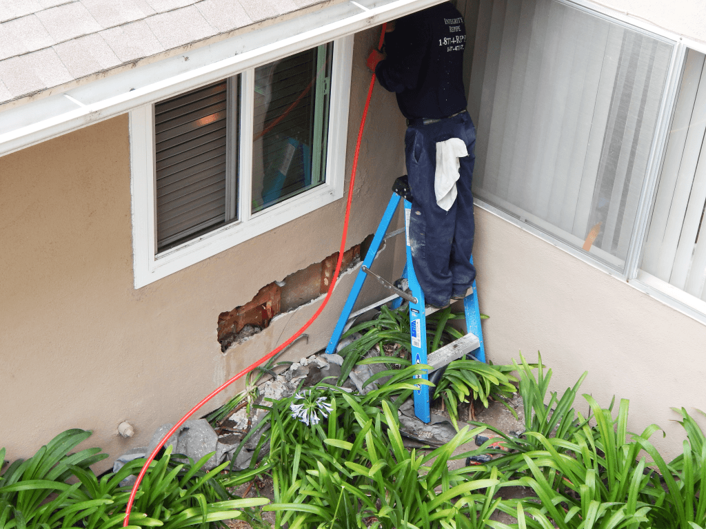 Slab leak repairs near Chula Vista California